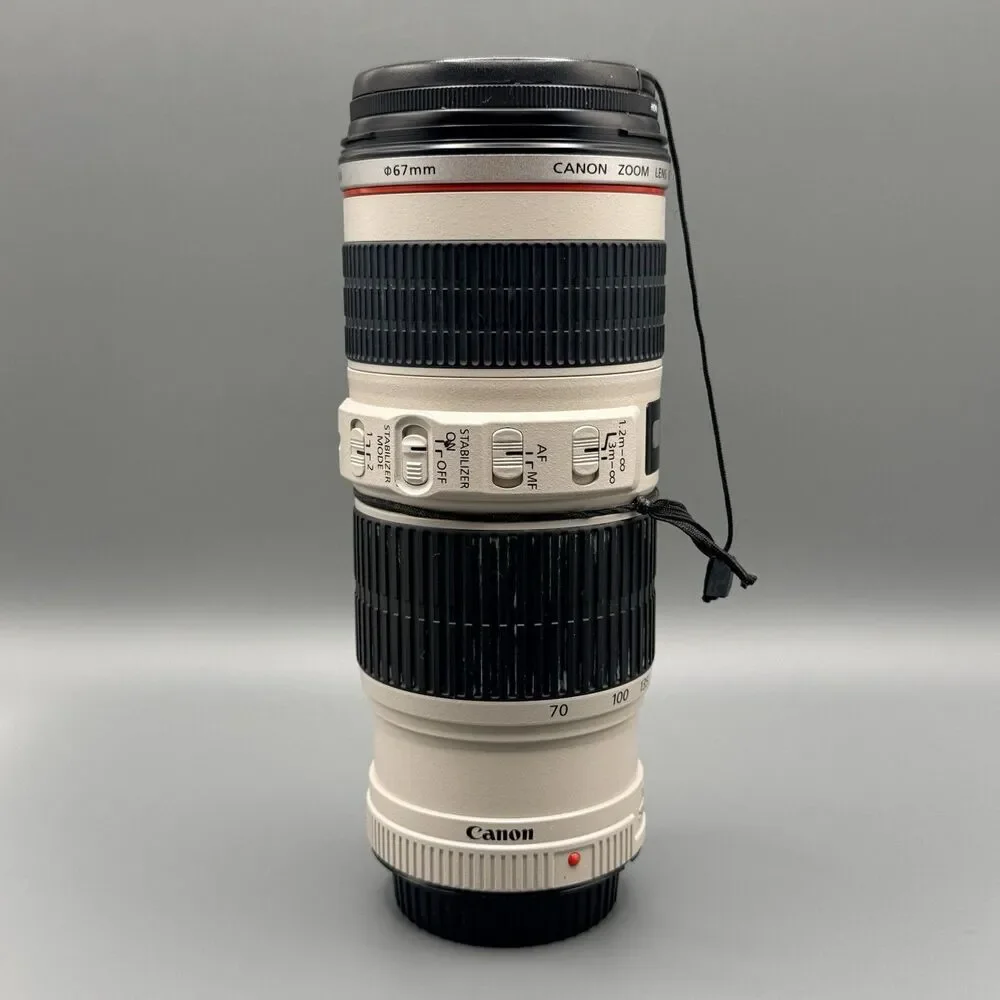 Canon EF 70-200mm f/2.8L IS USM Telephoto Zoom Lens Hood Filter Tested Haze
